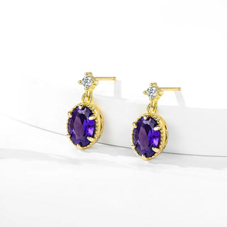 Boucles d'Oreilles Crépuscule Doré